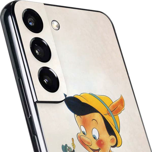 Disney Pinocchio Vintage Portrait Galaxy S22 Plus Skin